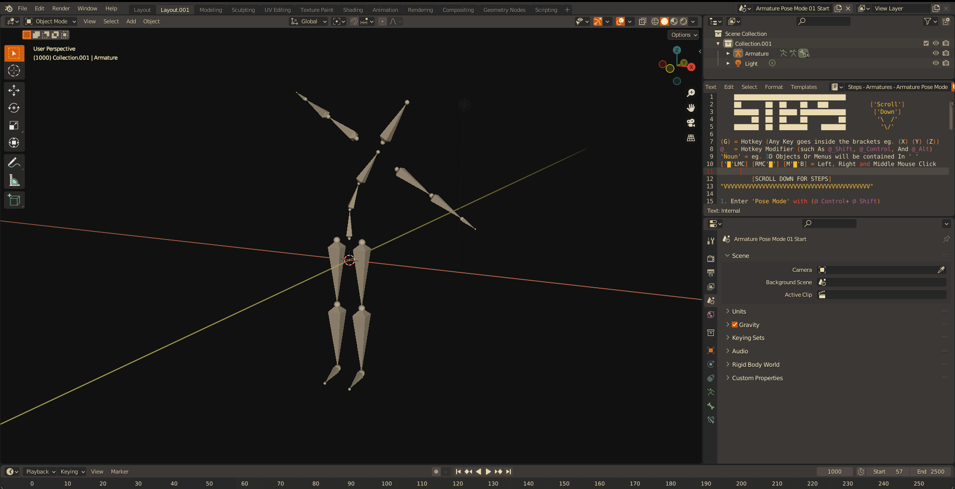 Efficient Armatures and Rigging - [Blender Lectures] - 3 - Pose Mode - [Resource Files] preview image 2